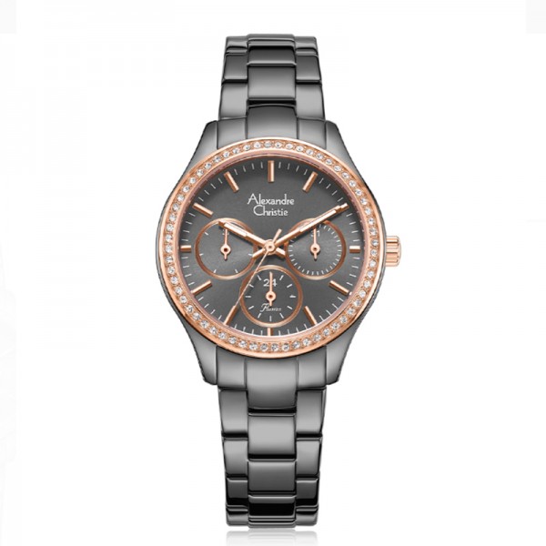 Alexandre Christie AC 2A66 Black Rosegold BFBIGDGRG